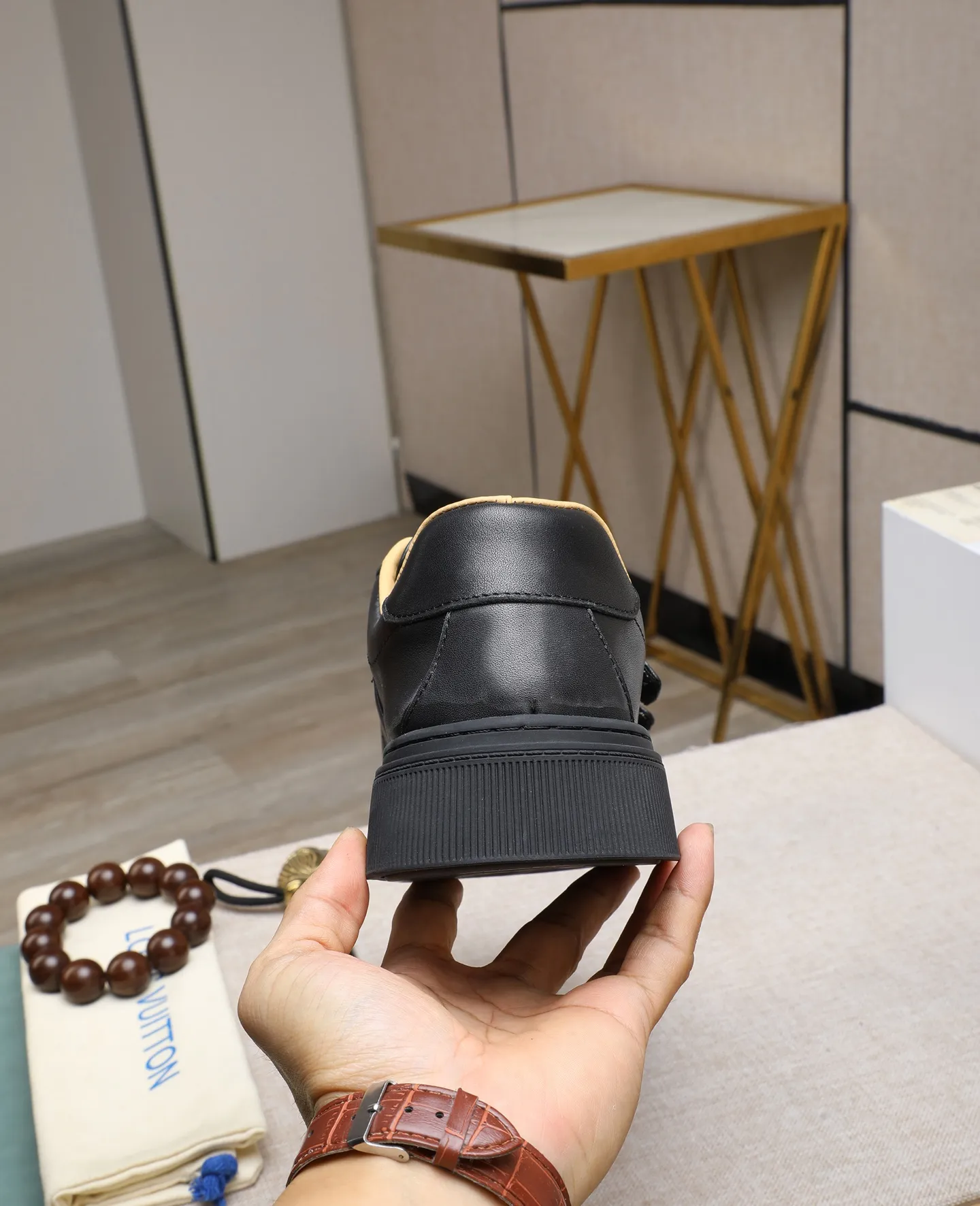 Men's shoes 💰460 [LV～] Men's casual shoes 2025z cabinet sales simultaneously 🔶Size: 38-44 #️⃣ 🔷3 colors🔜The upper is made of multi-material splicing➕cow leather lining, comfortable and breathable, sole: original comfortable and wear-resistant outsole, ⚠️real thing📱photographed🎬real thing is better📢📢📢